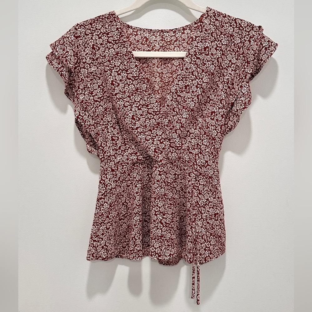 Floral Print Women's Top